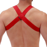 Barcode Berlin Harnais Élastique MATT Rouge
